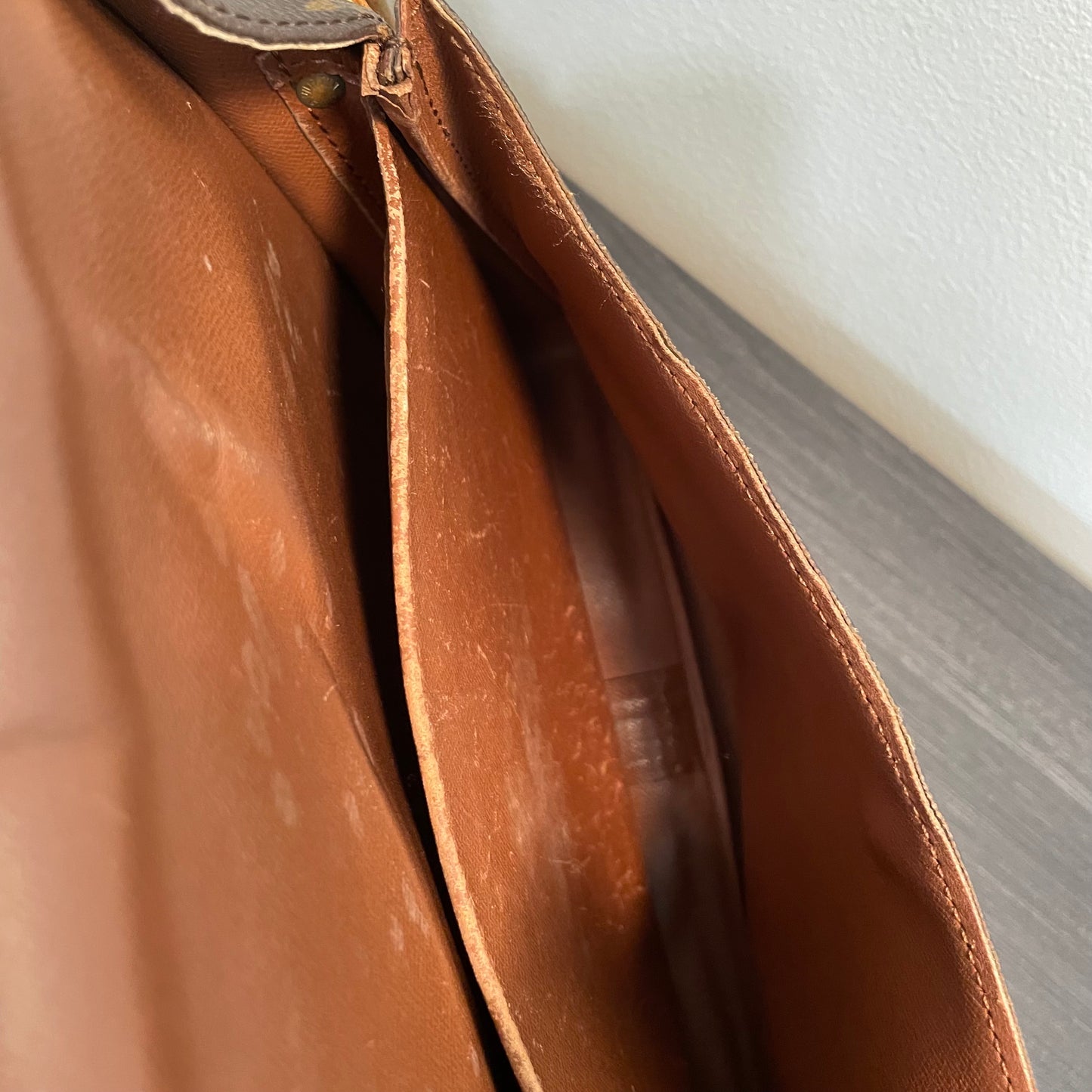 SOLD! Louis Vuitton Monogram Cartouchiere GM