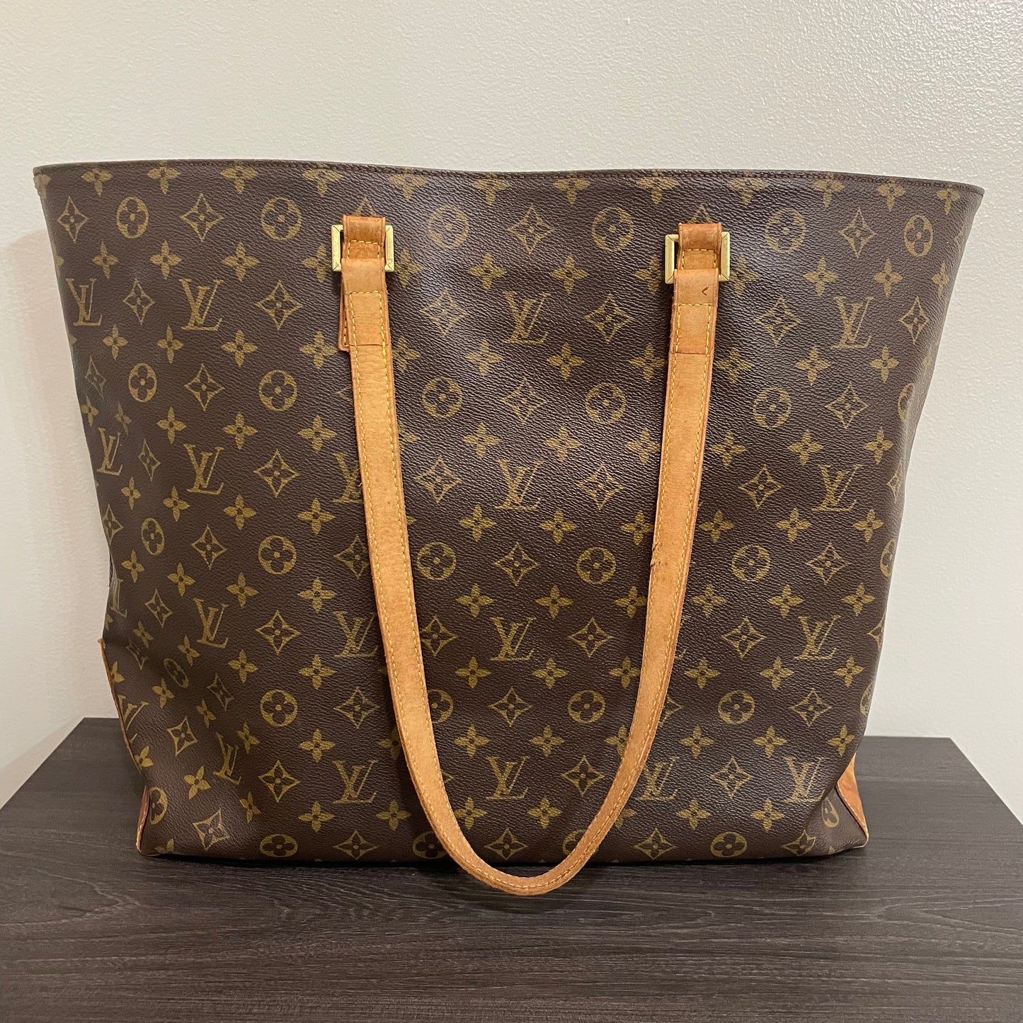 SOLD! Louis Vuitton Monogram Shopping Tote