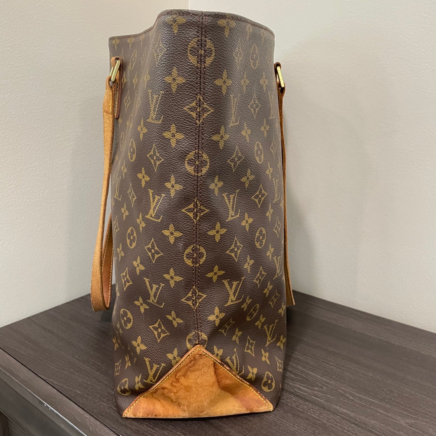 SOLD! Louis Vuitton Monogram Shopping Tote