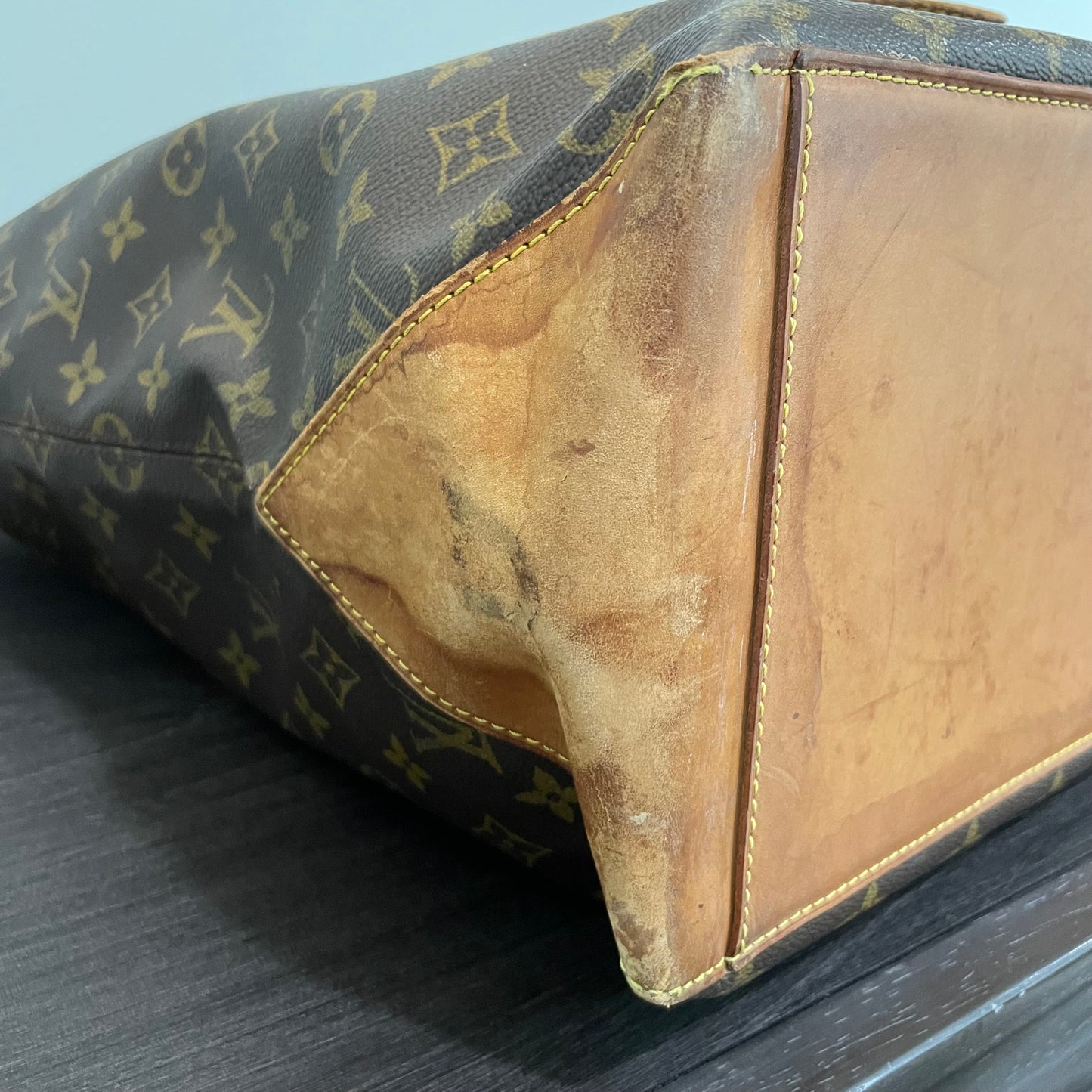 SOLD! Louis Vuitton Monogram Shopping Tote