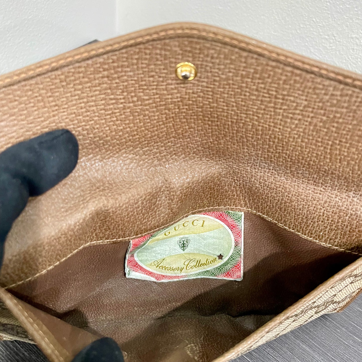 GUCCI GG Canvas Long Wallet