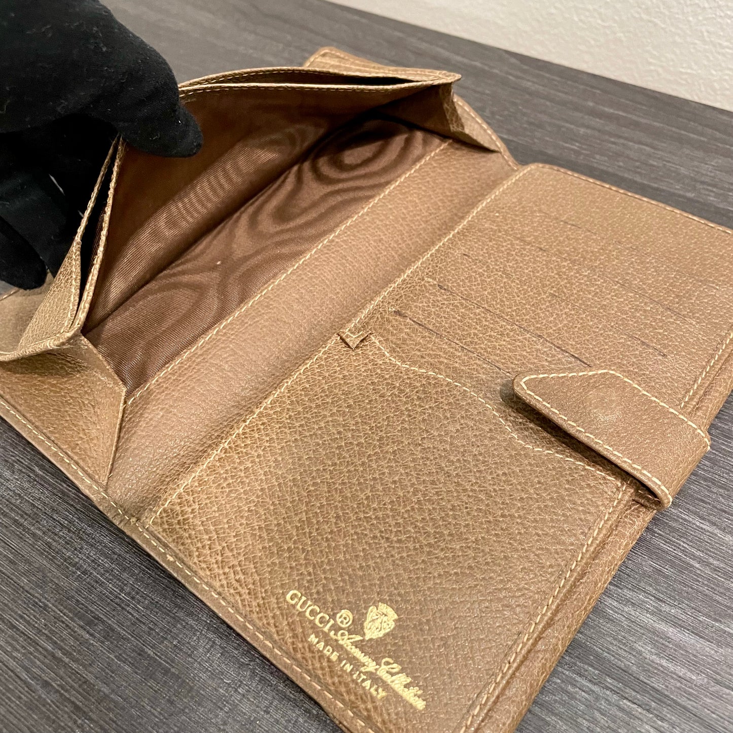 GUCCI GG Canvas Long Wallet