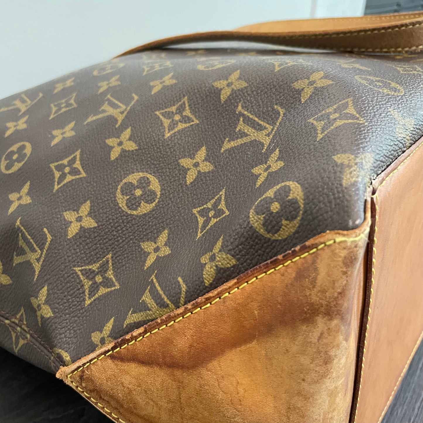 SOLD! Louis Vuitton Monogram Shopping Tote