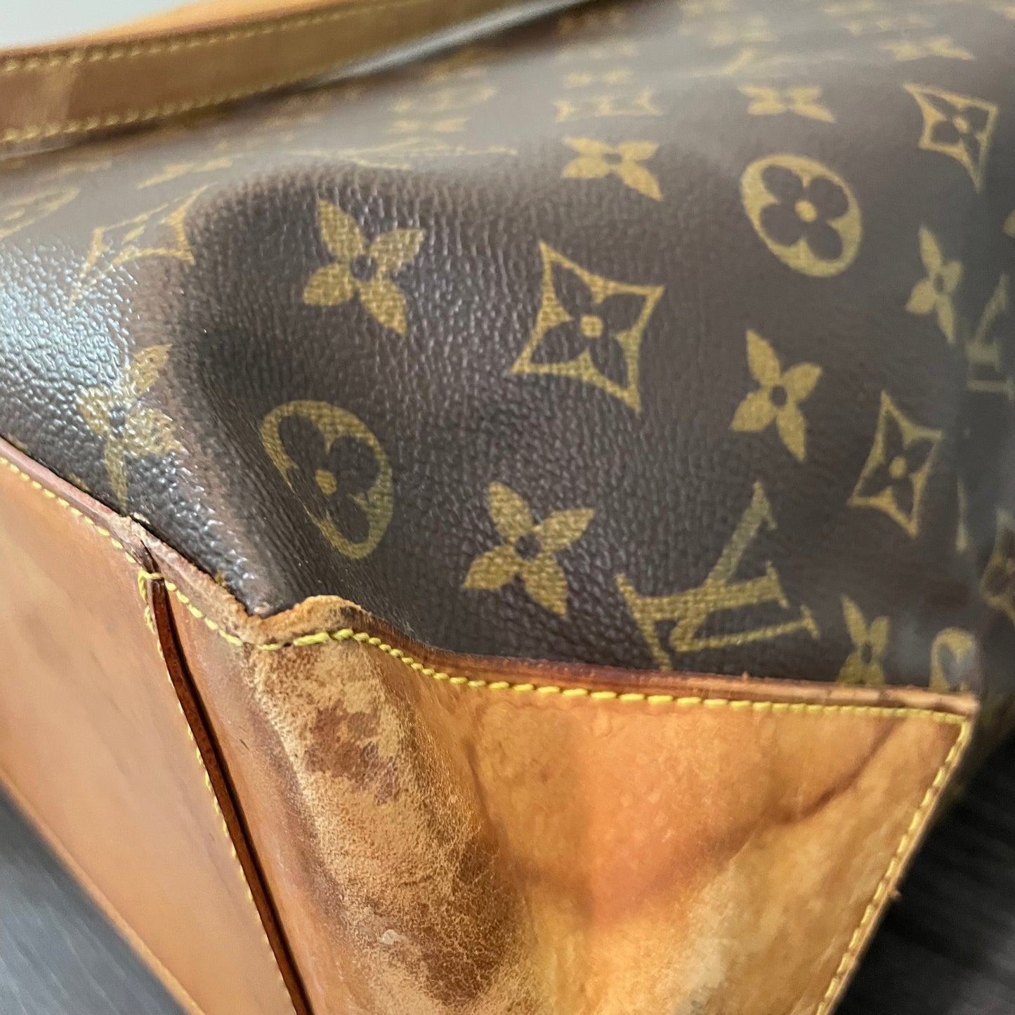 SOLD! Louis Vuitton Monogram Shopping Tote