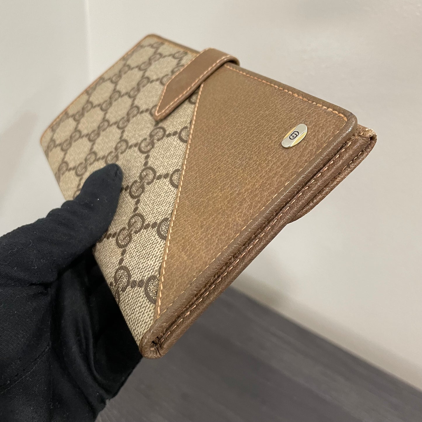 GUCCI GG Canvas Long Wallet
