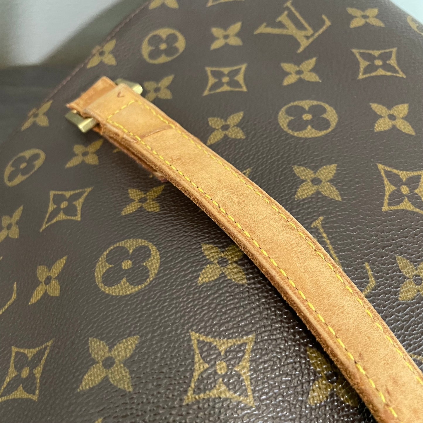 SOLD! Louis Vuitton Monogram Shopping Tote