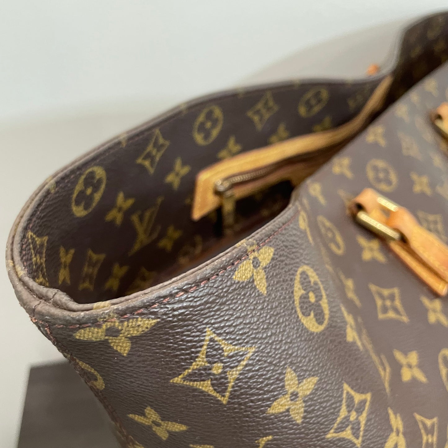 SOLD! Louis Vuitton Monogram Shopping Tote
