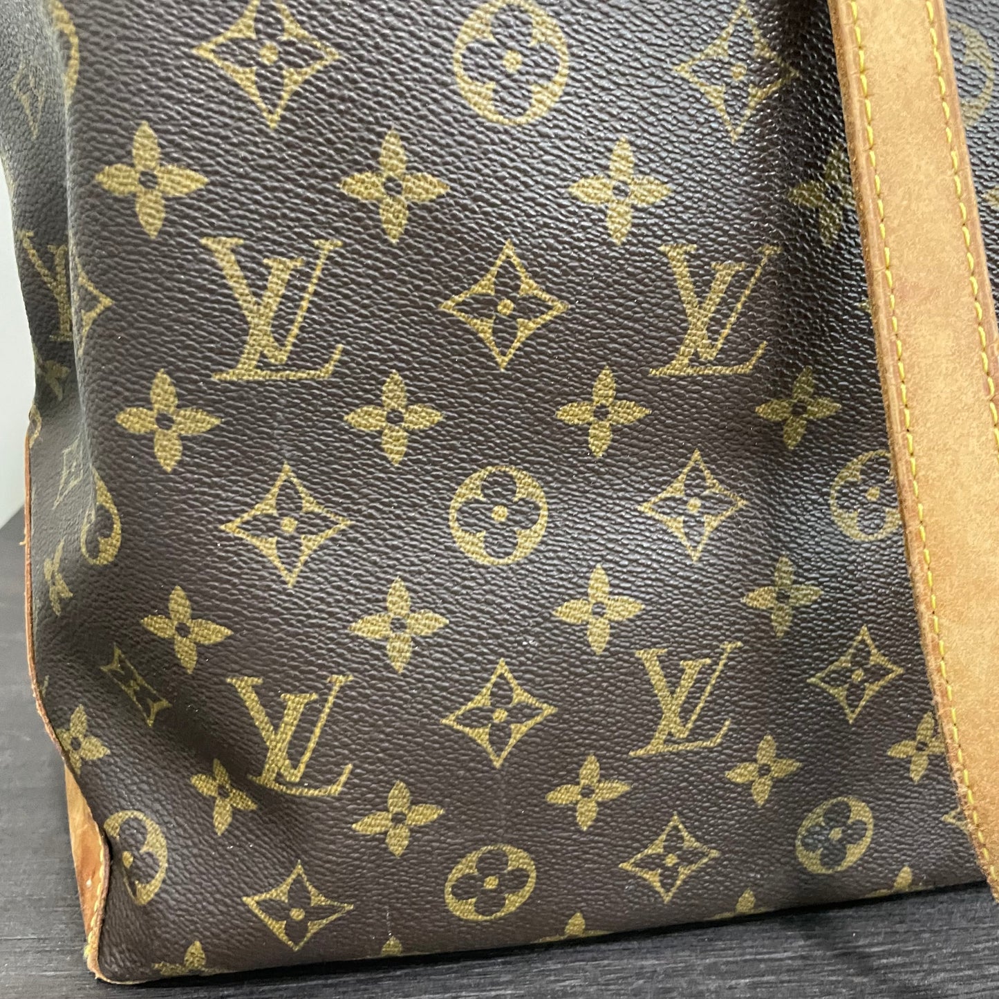 SOLD! Louis Vuitton Monogram Shopping Tote