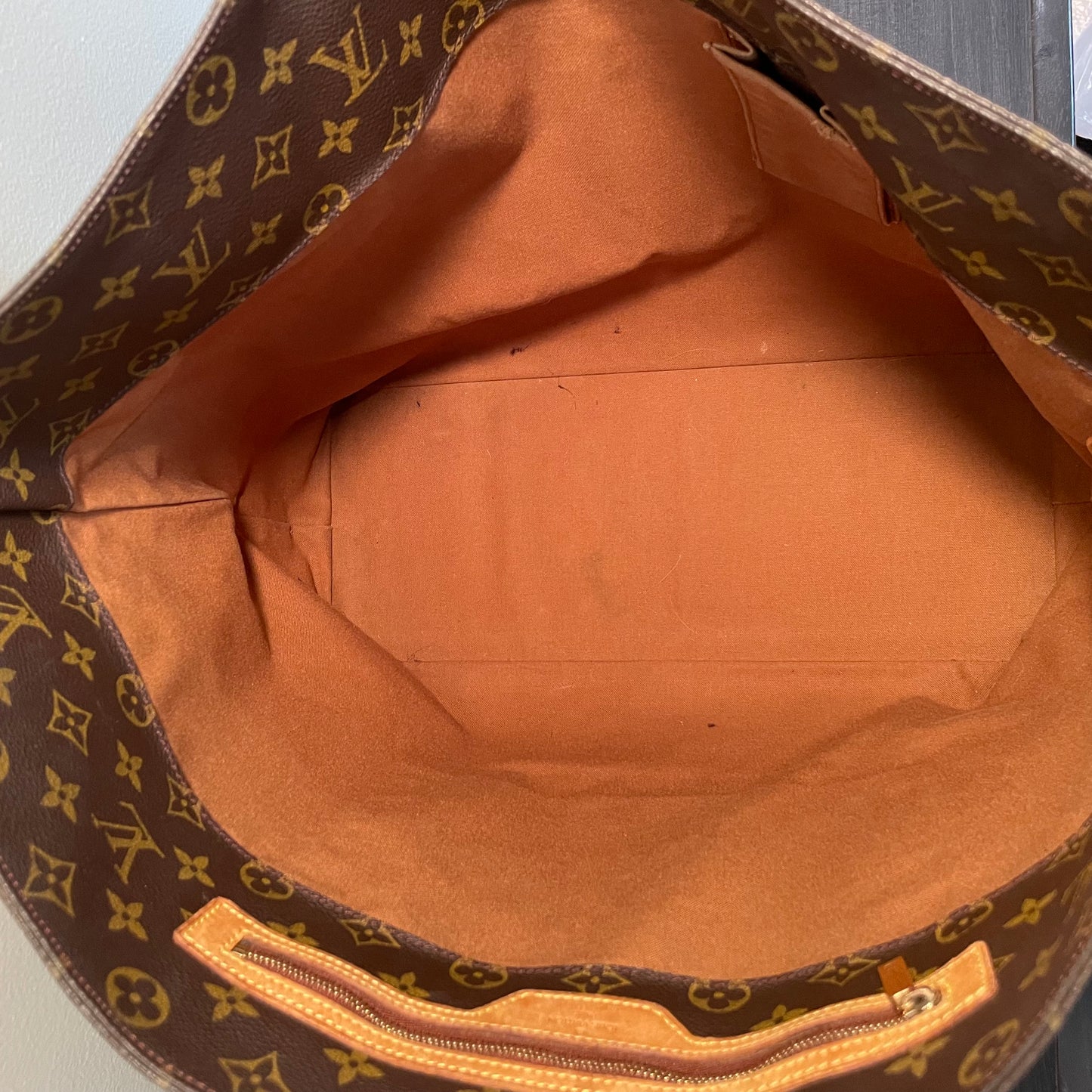 SOLD! Louis Vuitton Monogram Shopping Tote