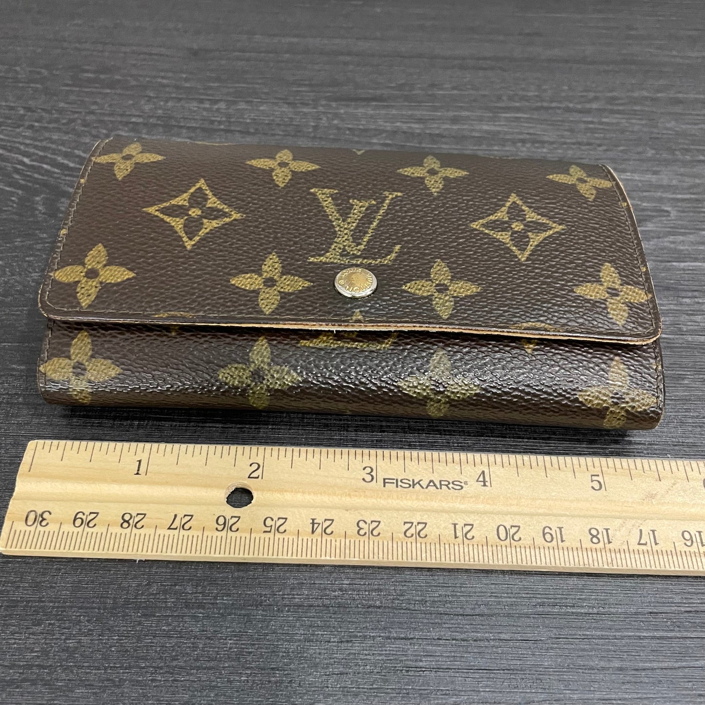 LOUIS VUITTON Monogram Canvas Wallet