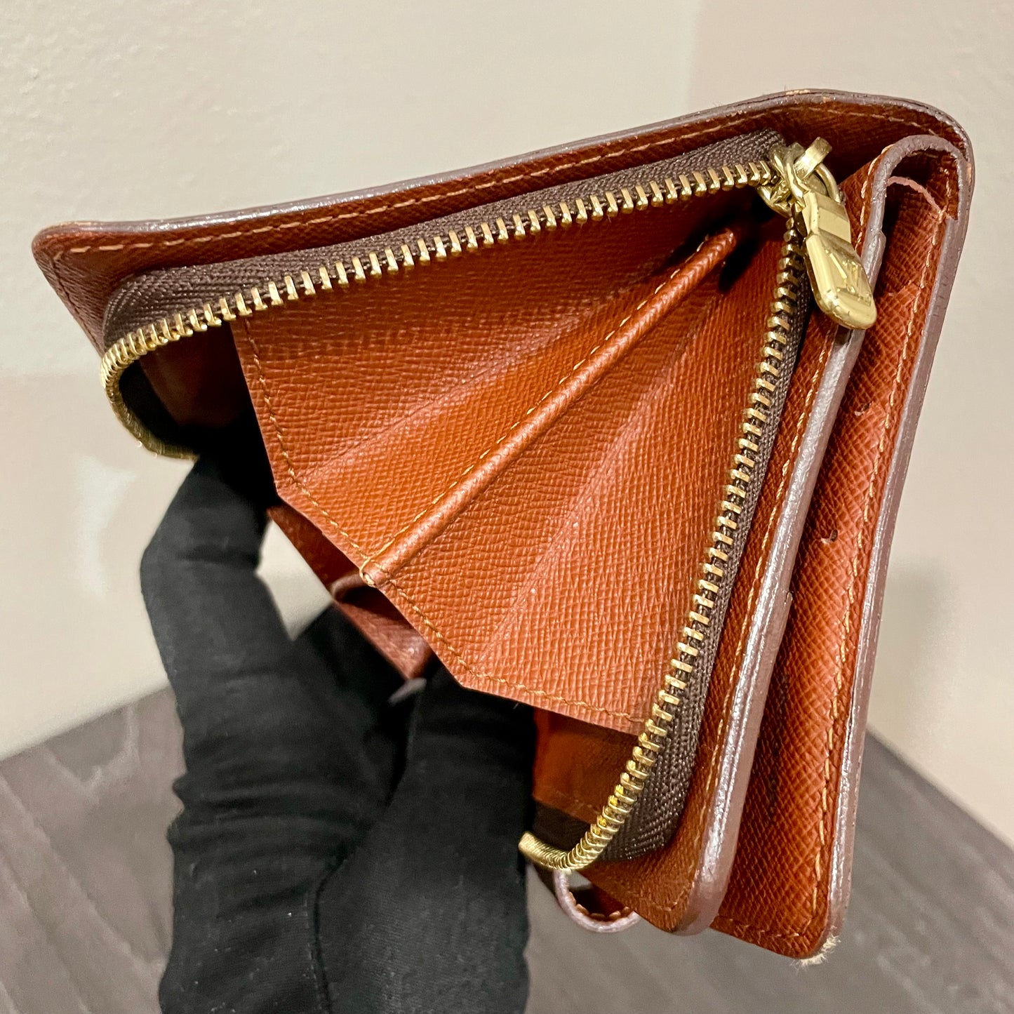 LOUIS VUITTON Monogram Canvas Wallet