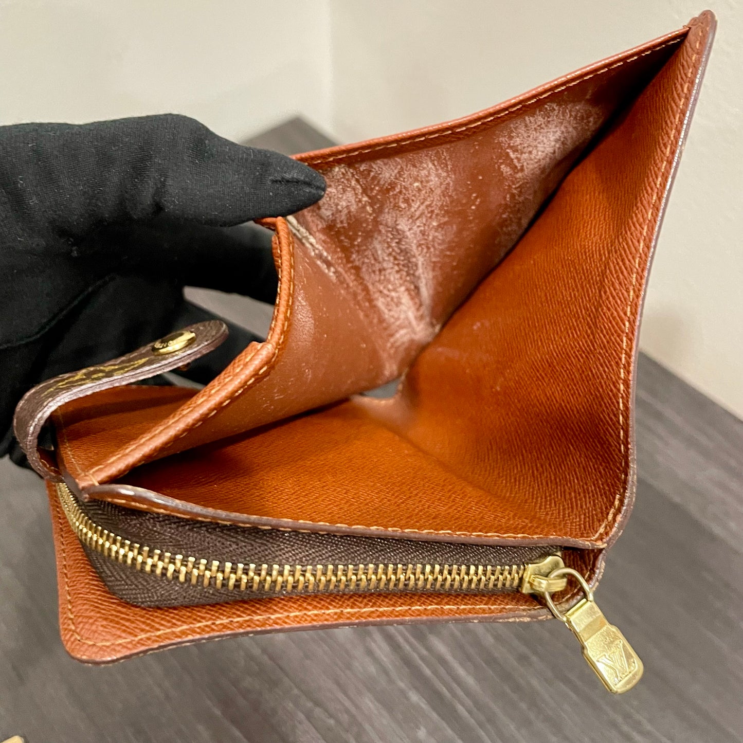 LOUIS VUITTON Monogram Canvas Wallet