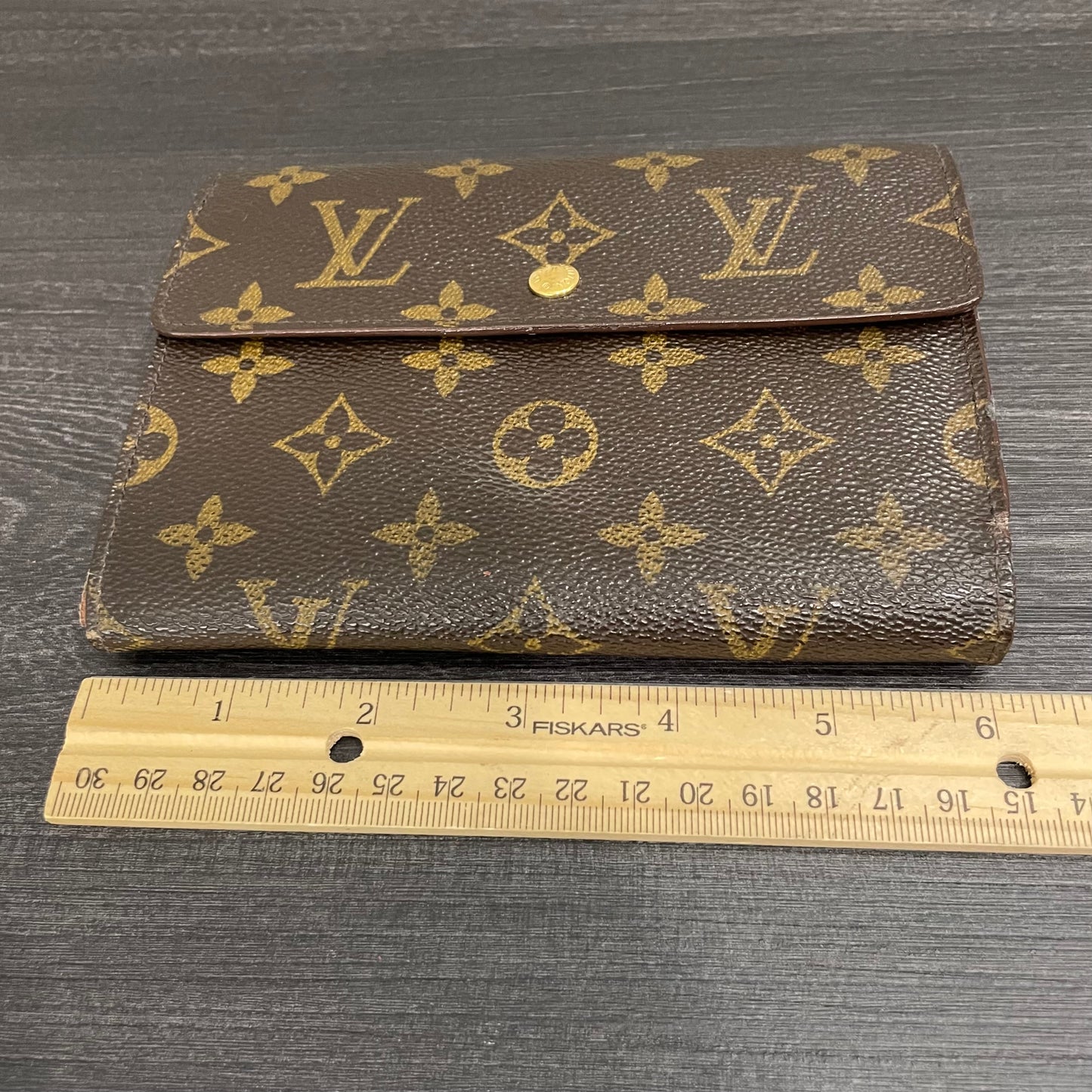 LOUIS VUITTON Monogram Canvas Wallet