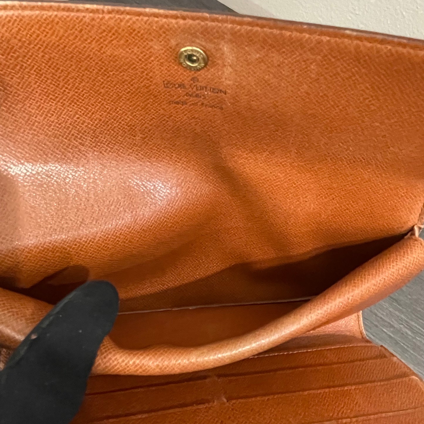 LOUIS VUITTON Monogram Canvas Wallet