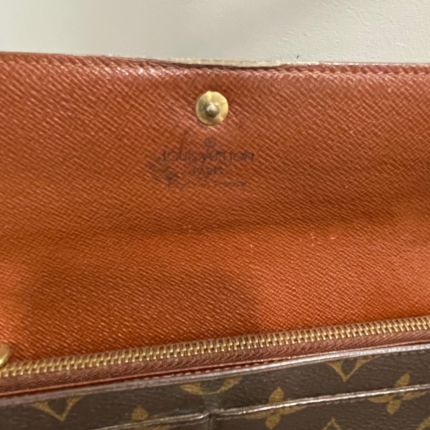 LOUIS VUITTON Monogram Canvas Wallet