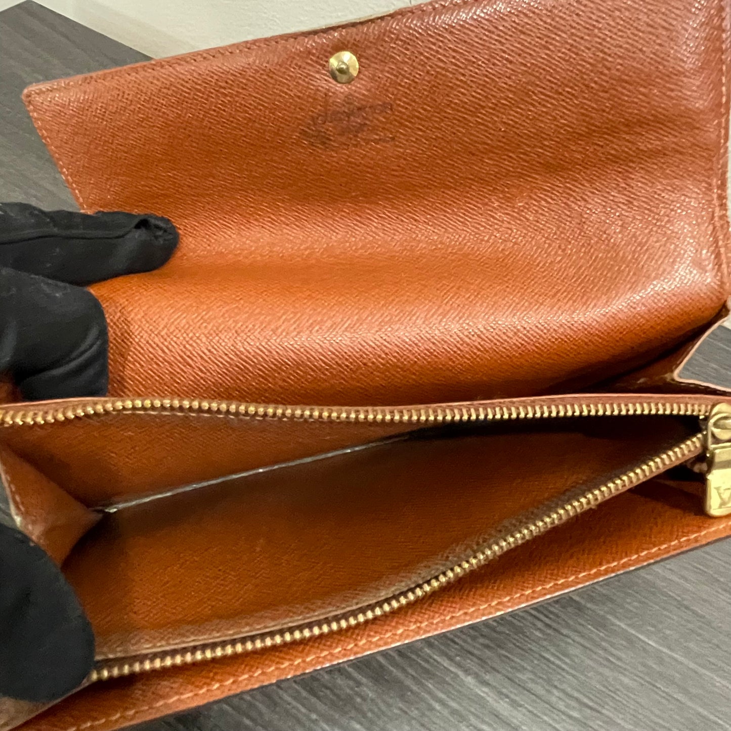 LOUIS VUITTON Monogram Canvas Wallet