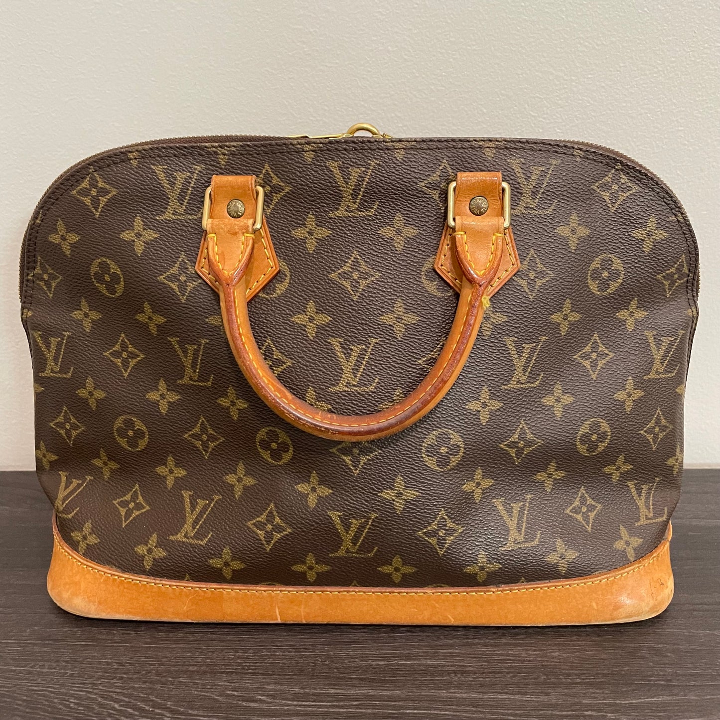 SOLD! Louis Vuitton Monogram Alma with Lock & Key
