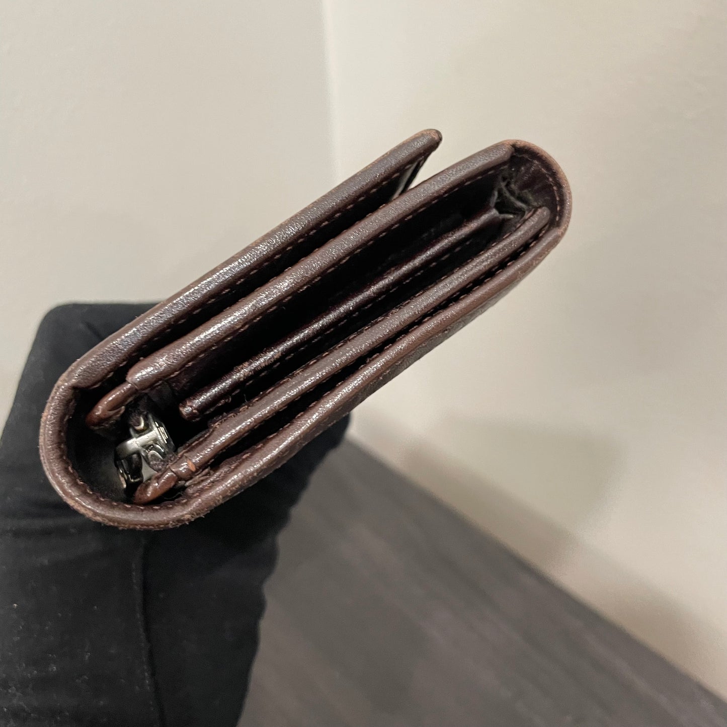 FENDI Monogram Canvas Wallet