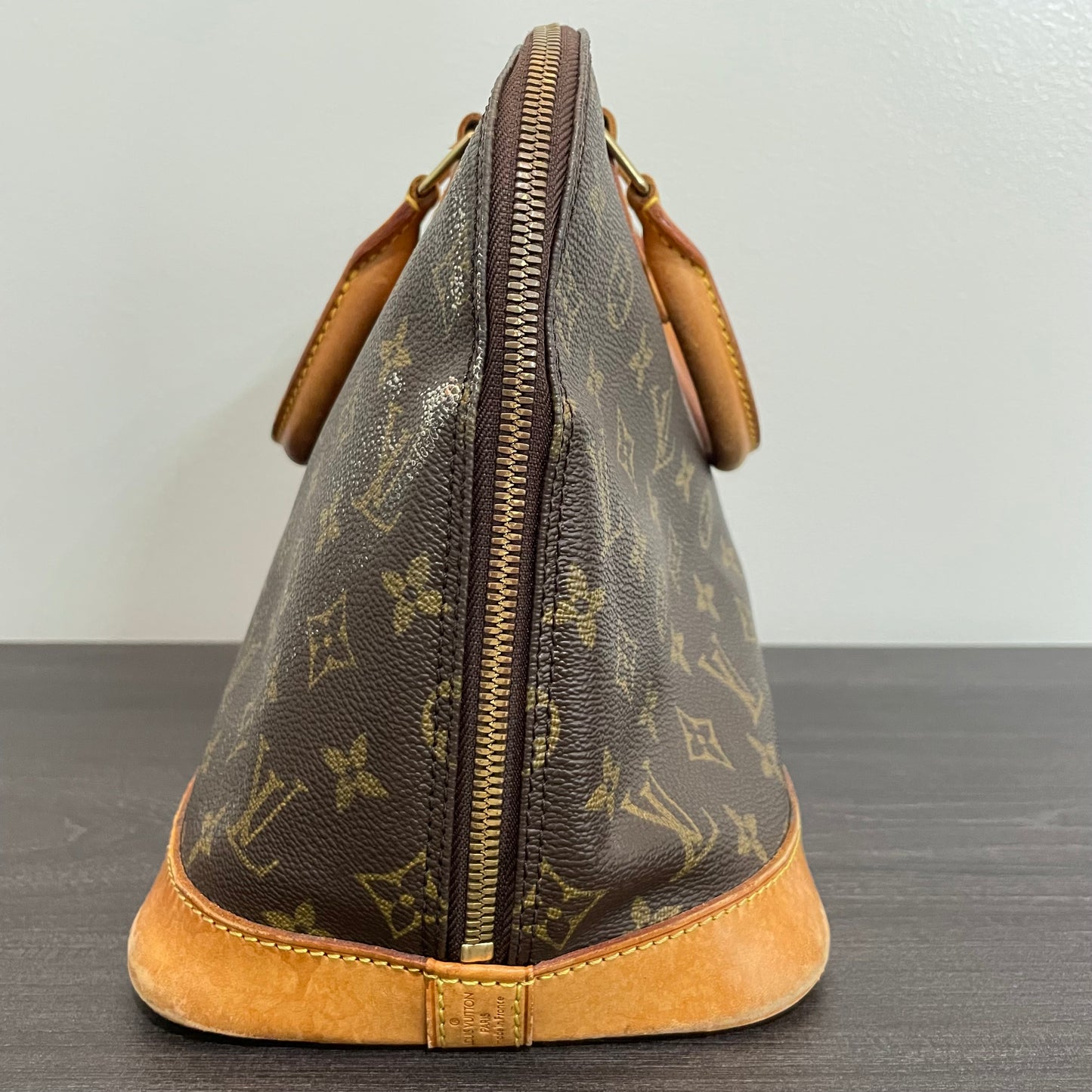 SOLD! Louis Vuitton Monogram Alma with Lock & Key