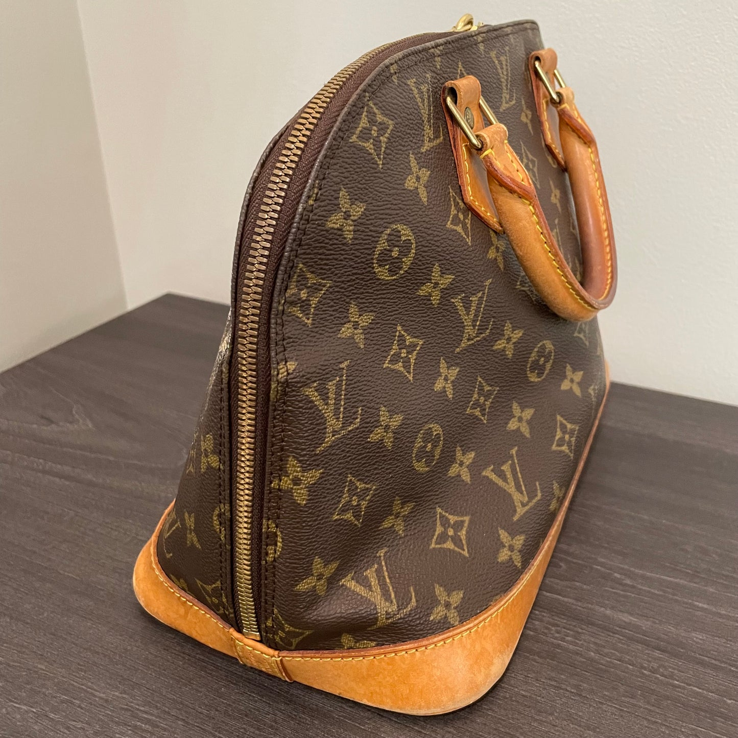 SOLD! Louis Vuitton Monogram Alma with Lock & Key