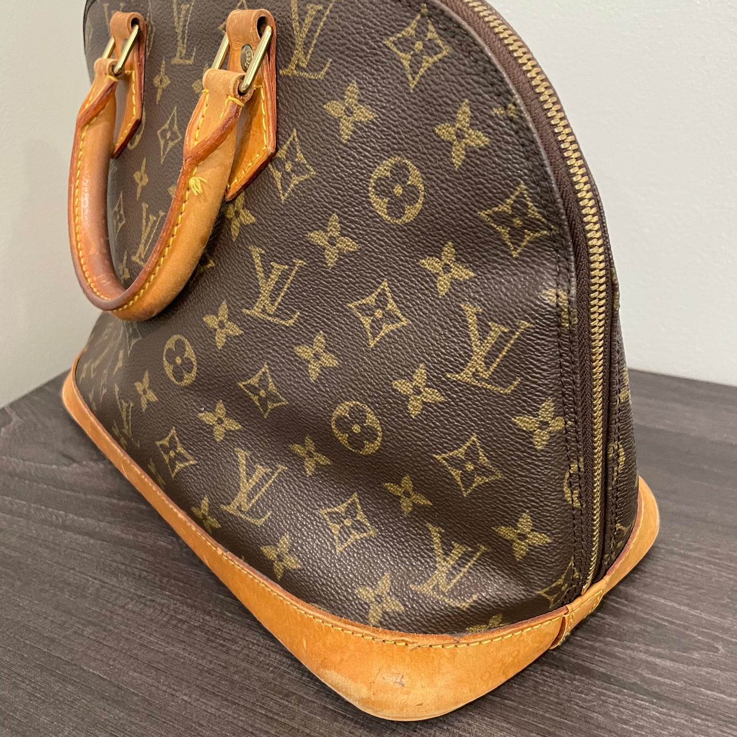 SOLD! Louis Vuitton Monogram Alma with Lock & Key