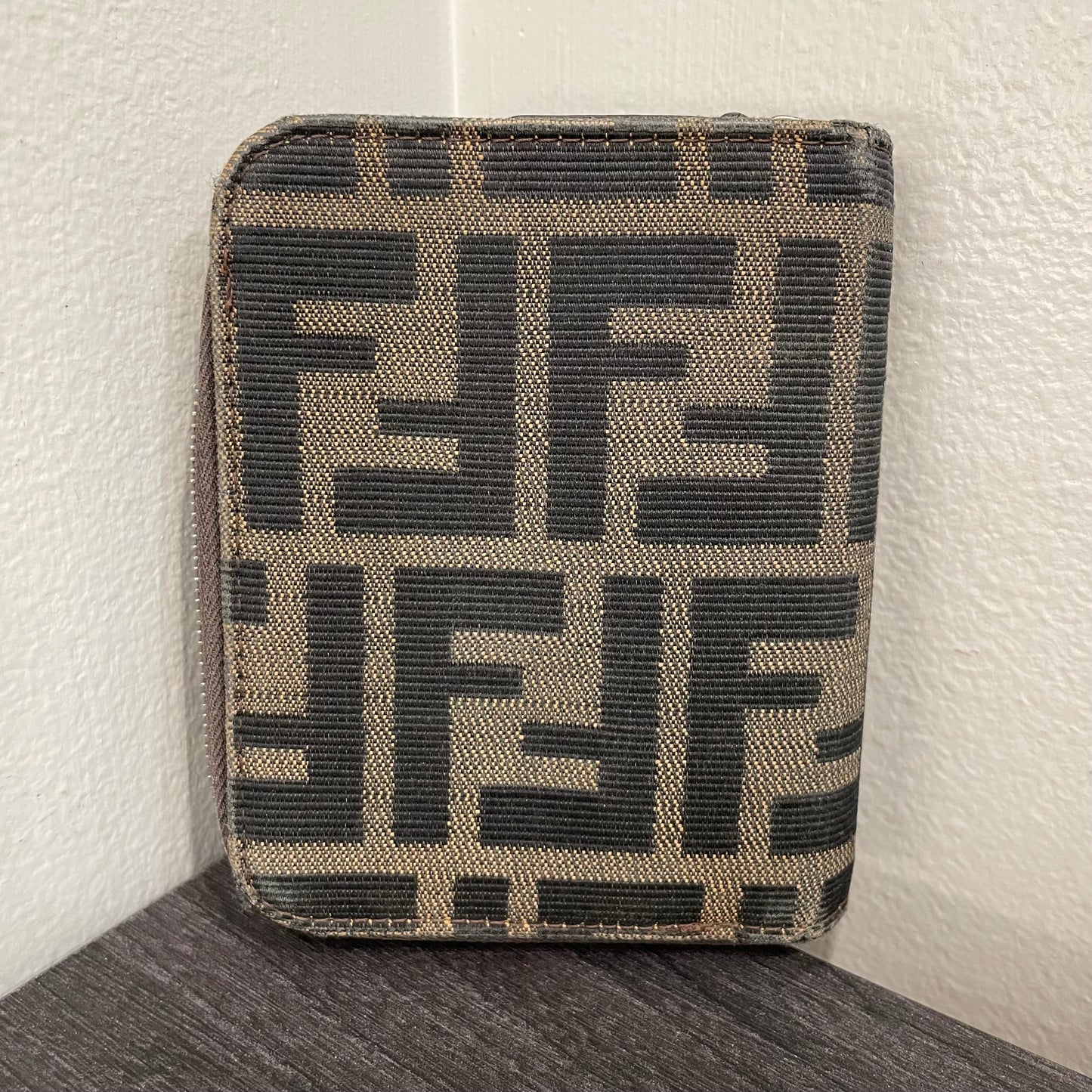 FENDI Monogram Canvas Wallet