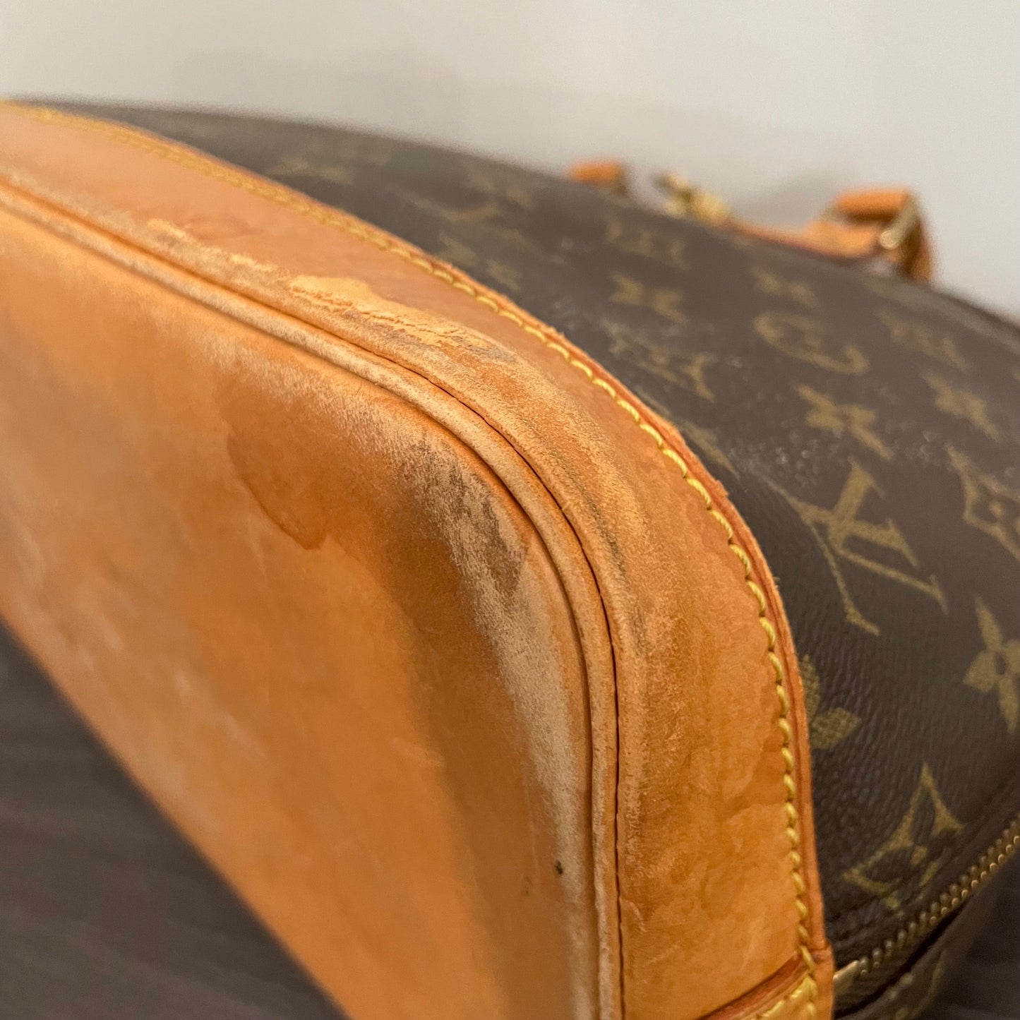 SOLD! Louis Vuitton Monogram Alma with Lock & Key
