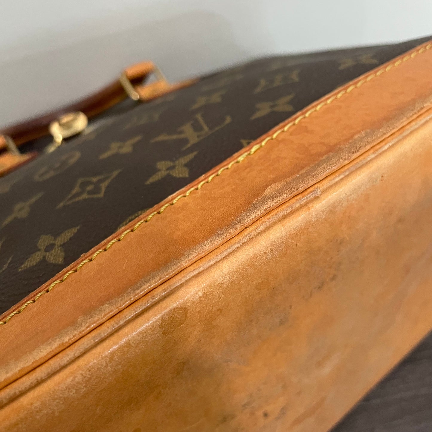 SOLD! Louis Vuitton Monogram Alma with Lock & Key