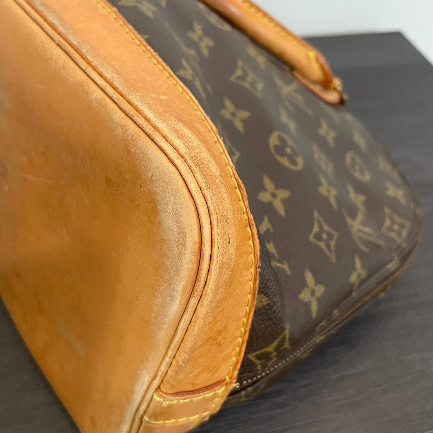 SOLD! Louis Vuitton Monogram Alma with Lock & Key