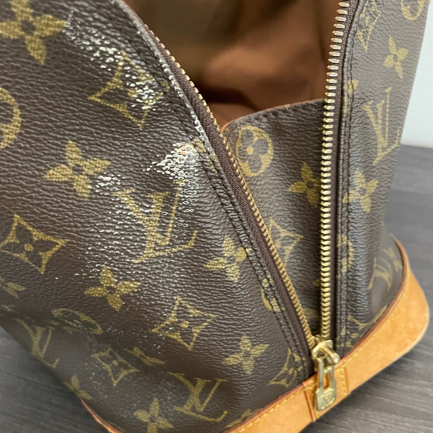 SOLD! Louis Vuitton Monogram Alma with Lock & Key