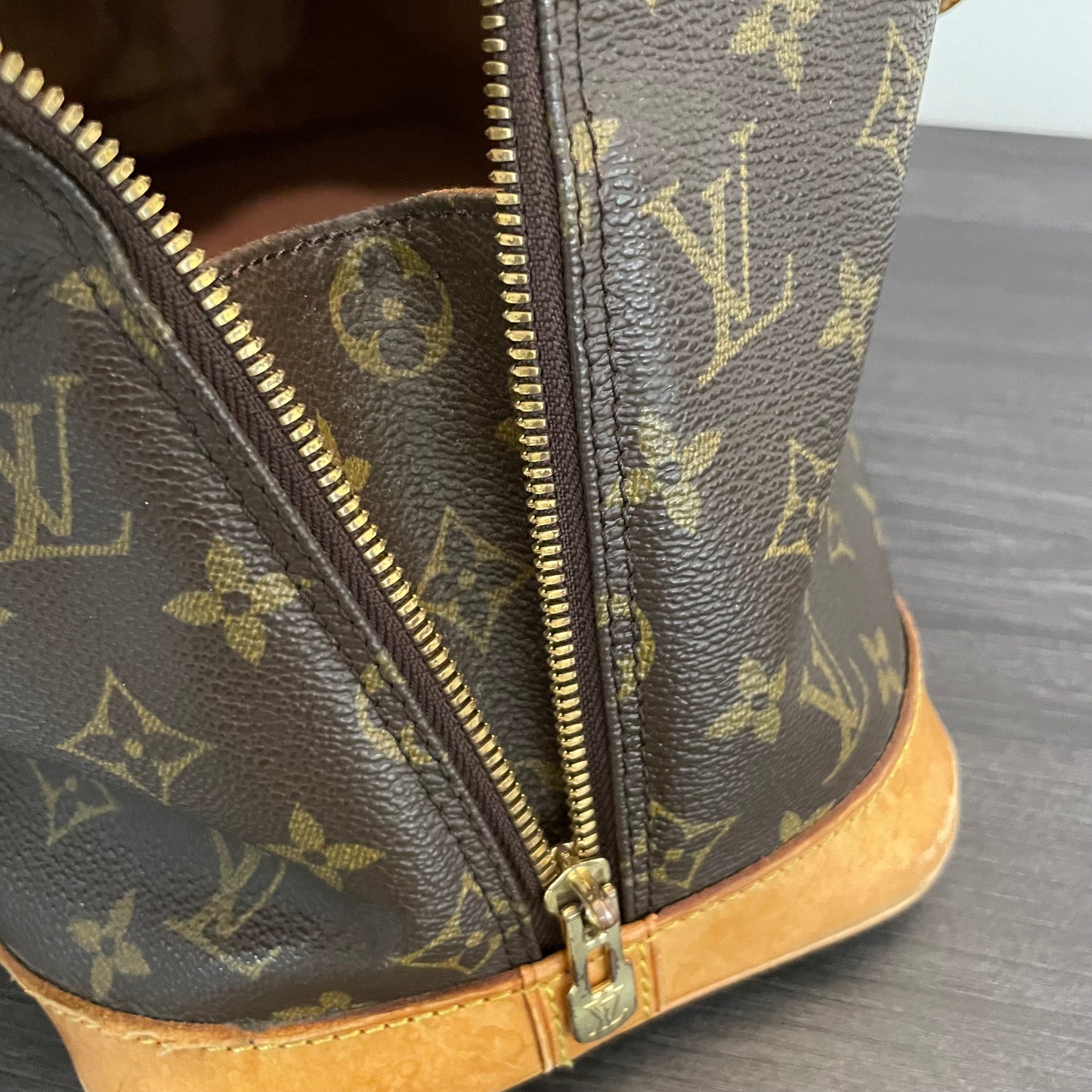 SOLD! Louis Vuitton Monogram Alma with Lock & Key