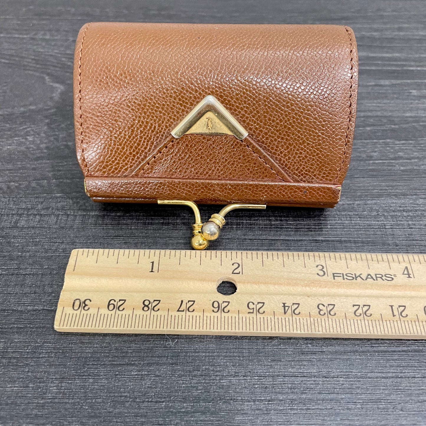 YVES SAINT LAURENT YSL Leather Coin Purse