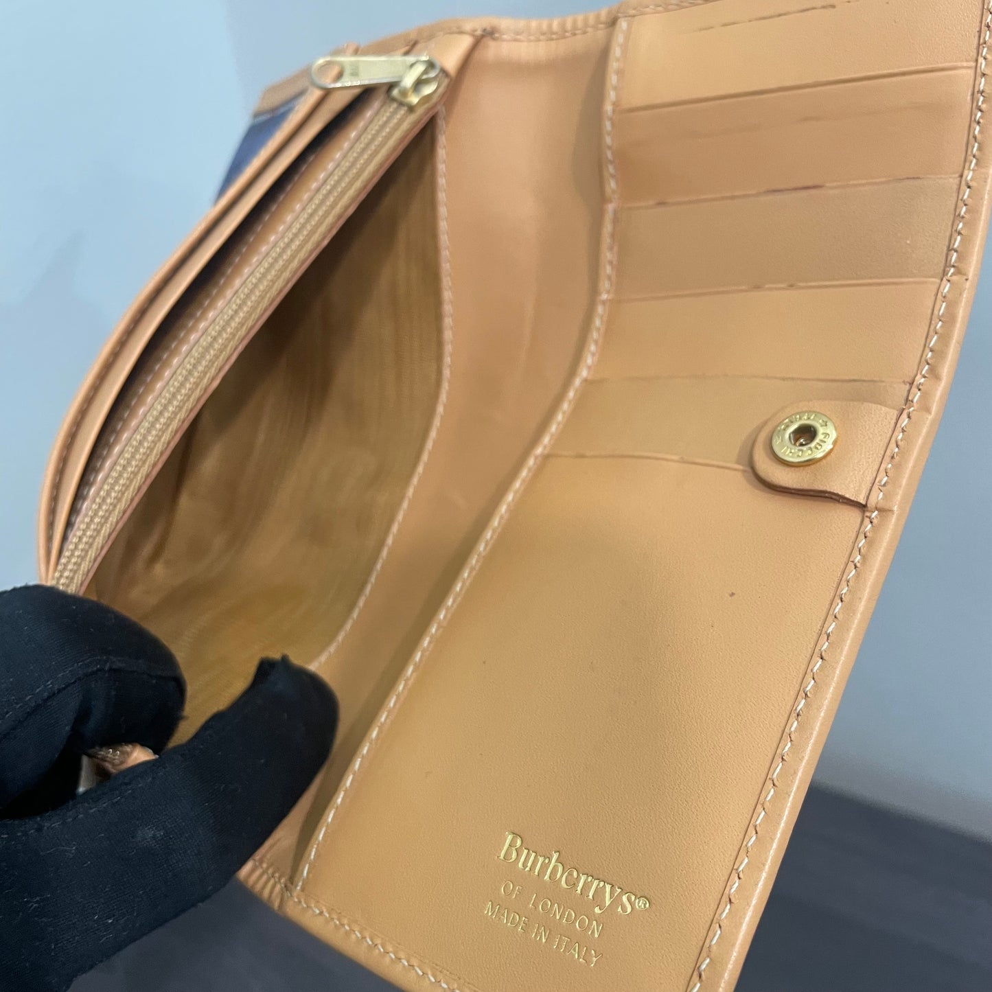 Vintage BURBERRY'S Long Wallet