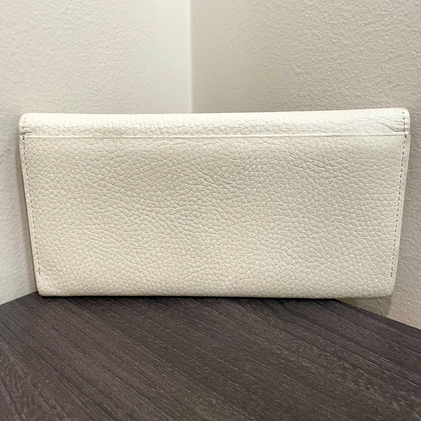 BURBERRY Leather Long Wallet