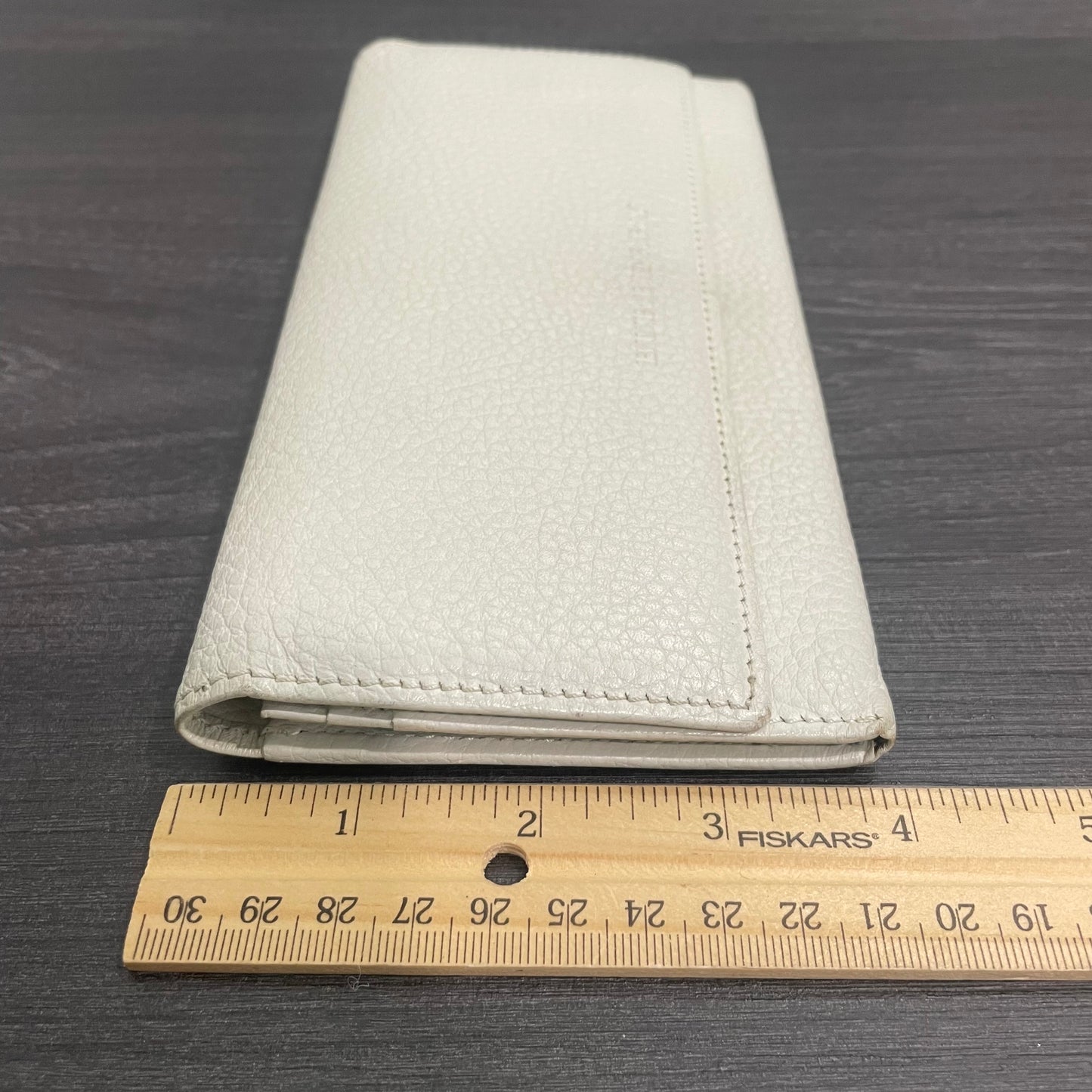 BURBERRY Leather Long Wallet