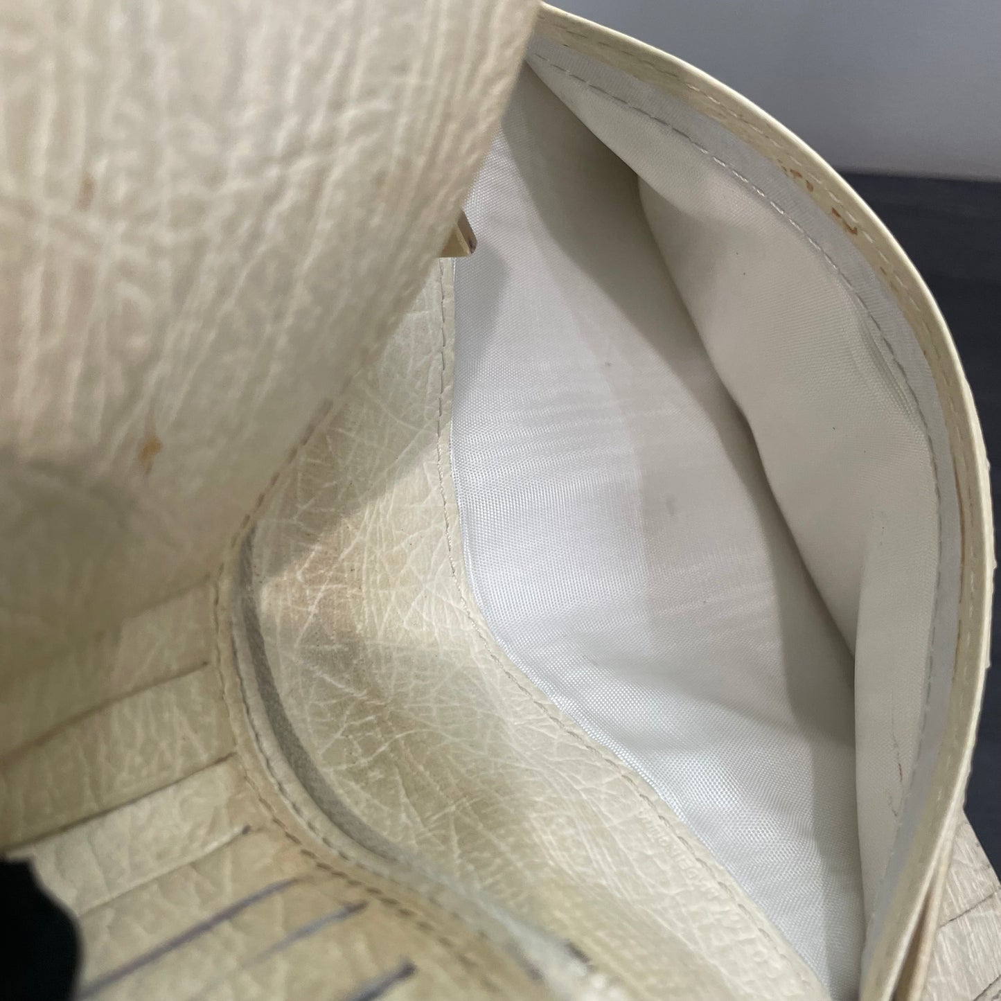 CELINE Blush Canvas Long Wallet
