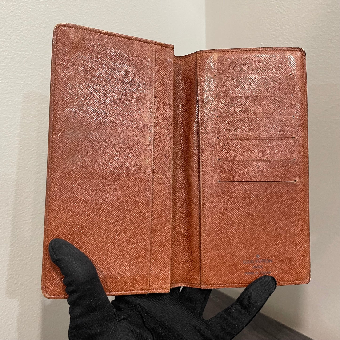 LOUIS VUITTON Monogram Long Bi-fold Wallet