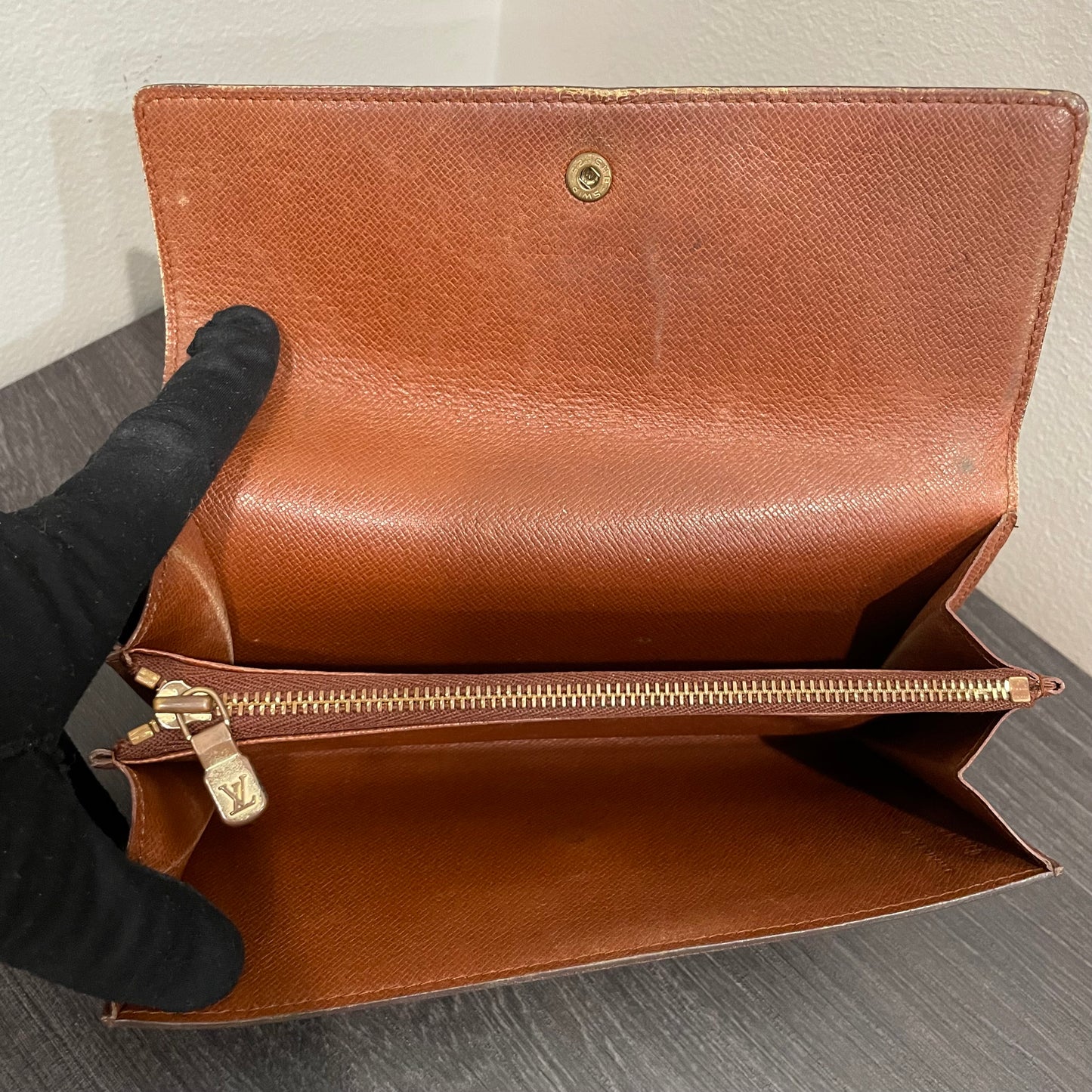 LOUIS VUITTON Monogram Long Wallet
