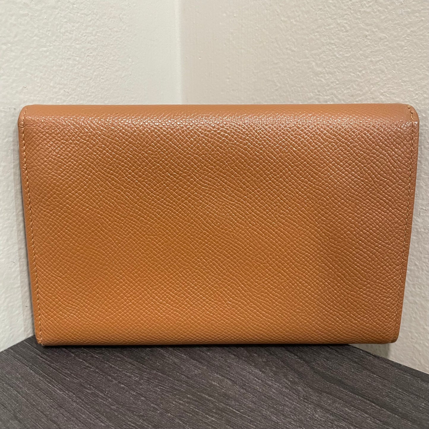 BVLGARI Brown Leather Wallet