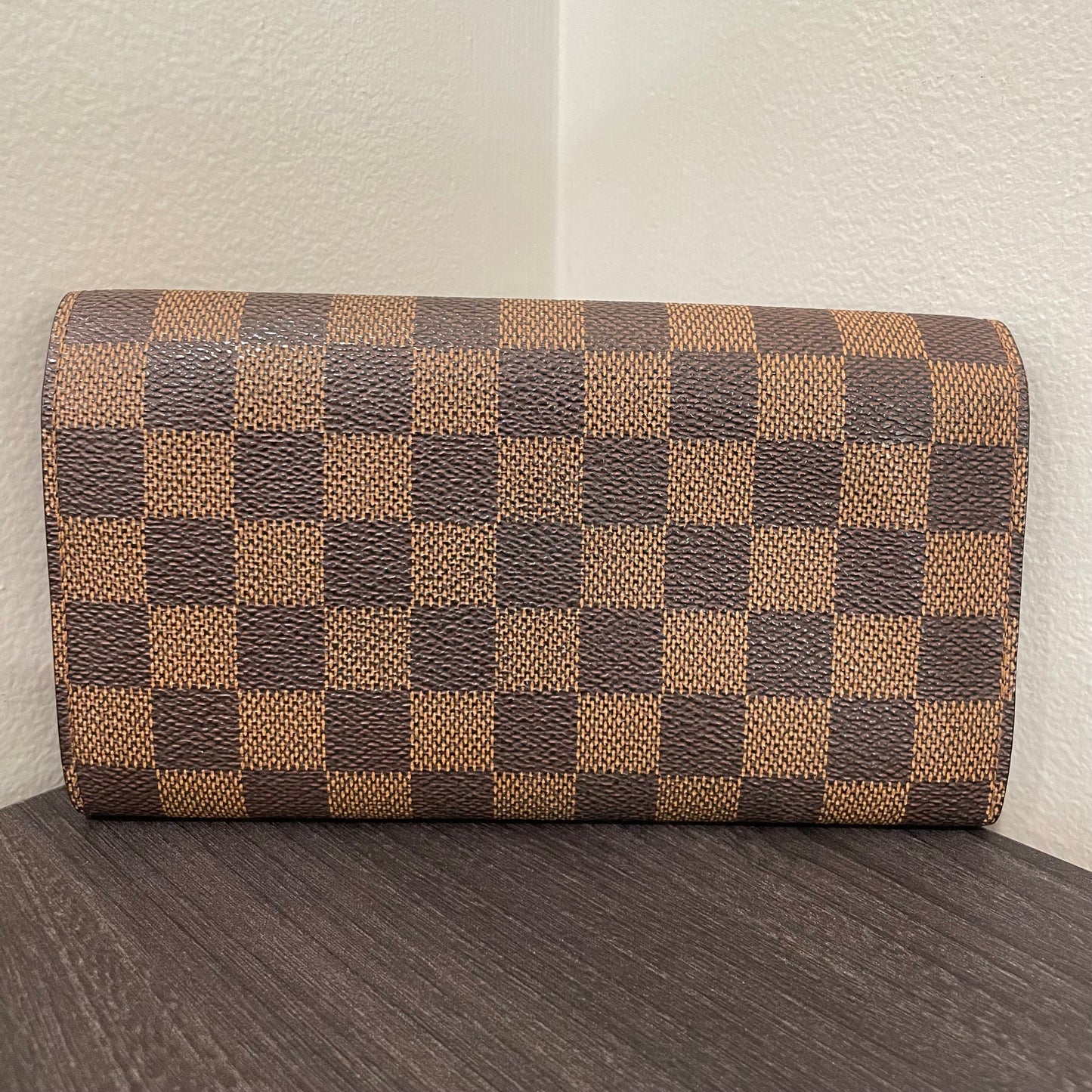 SOLD! Louis Vuitton Damier Ebene Wallet