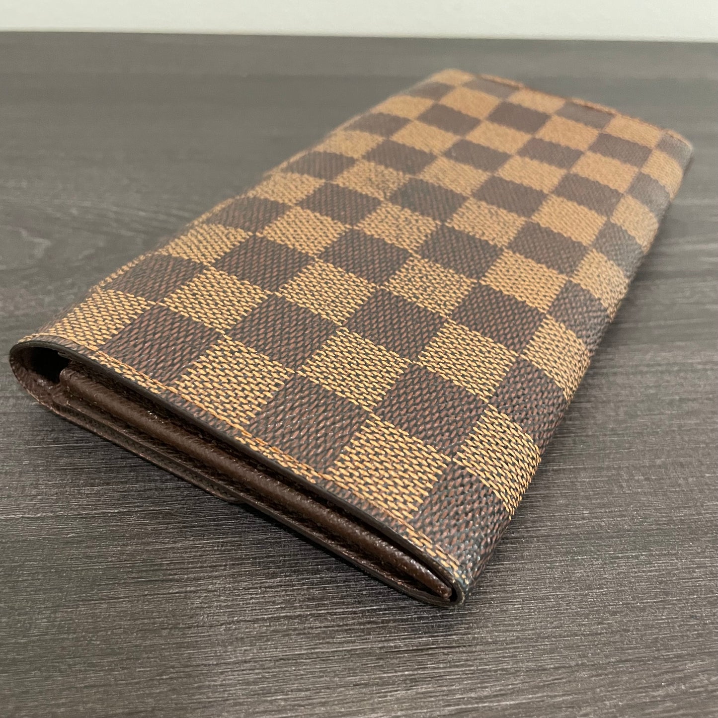 SOLD! Louis Vuitton Damier Ebene Wallet