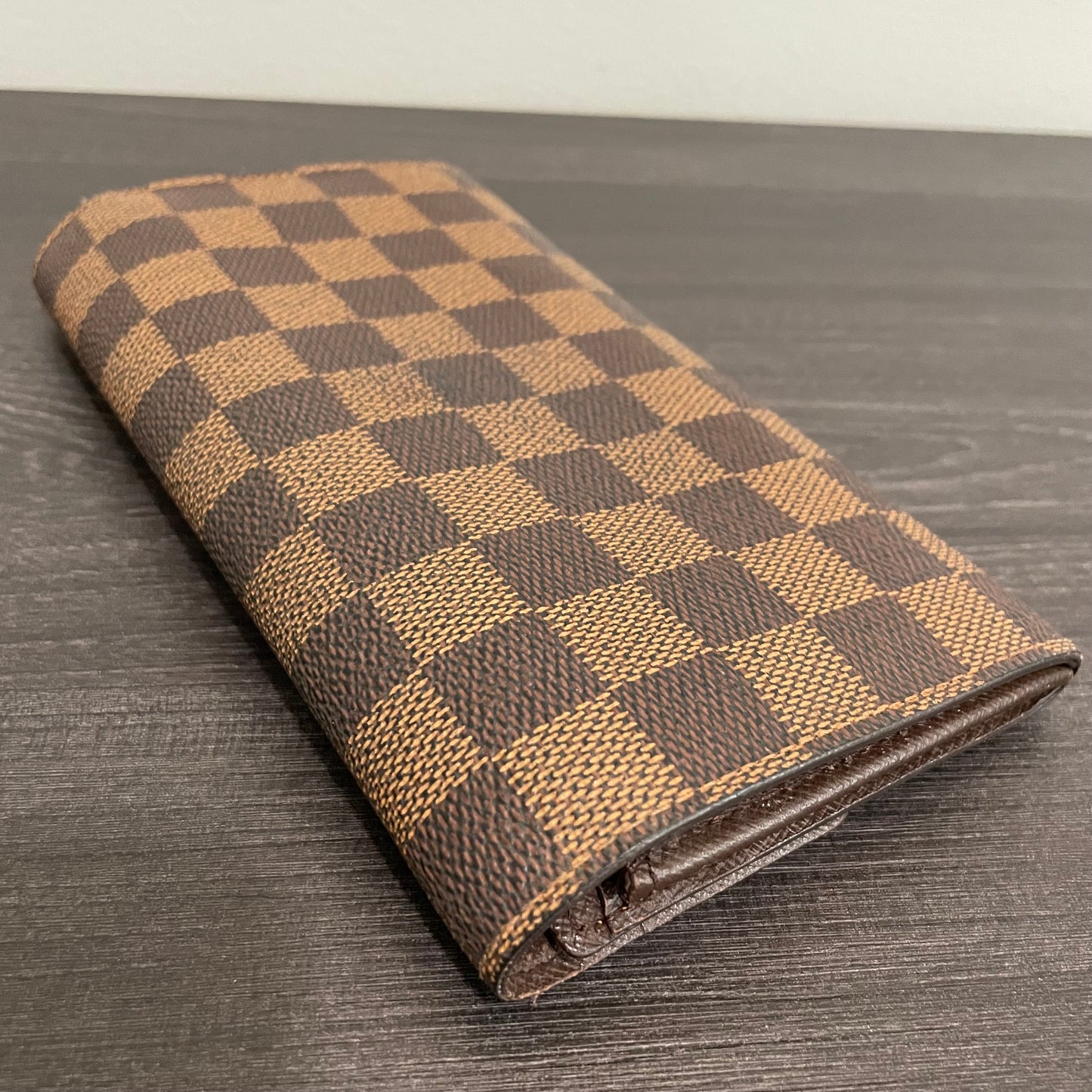 SOLD! Louis Vuitton Damier Ebene Wallet