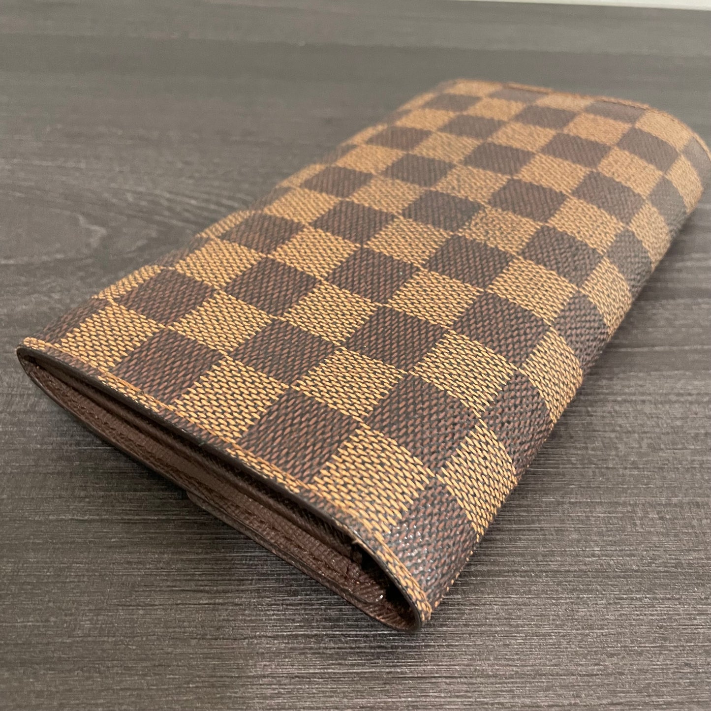 SOLD! Louis Vuitton Damier Ebene Wallet