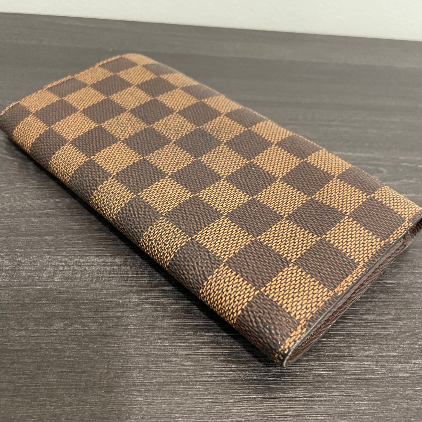 SOLD! Louis Vuitton Damier Ebene Wallet