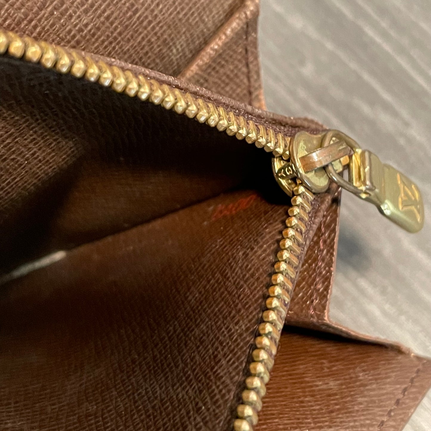 SOLD! Louis Vuitton Damier Ebene Wallet