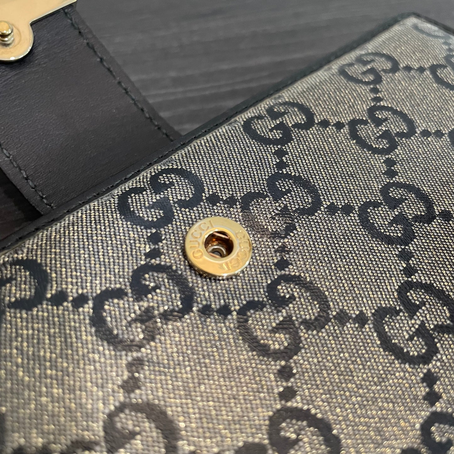 SOLD! Louis Vuitton Damier Graphite Wallet & Gucci Leather Wallet