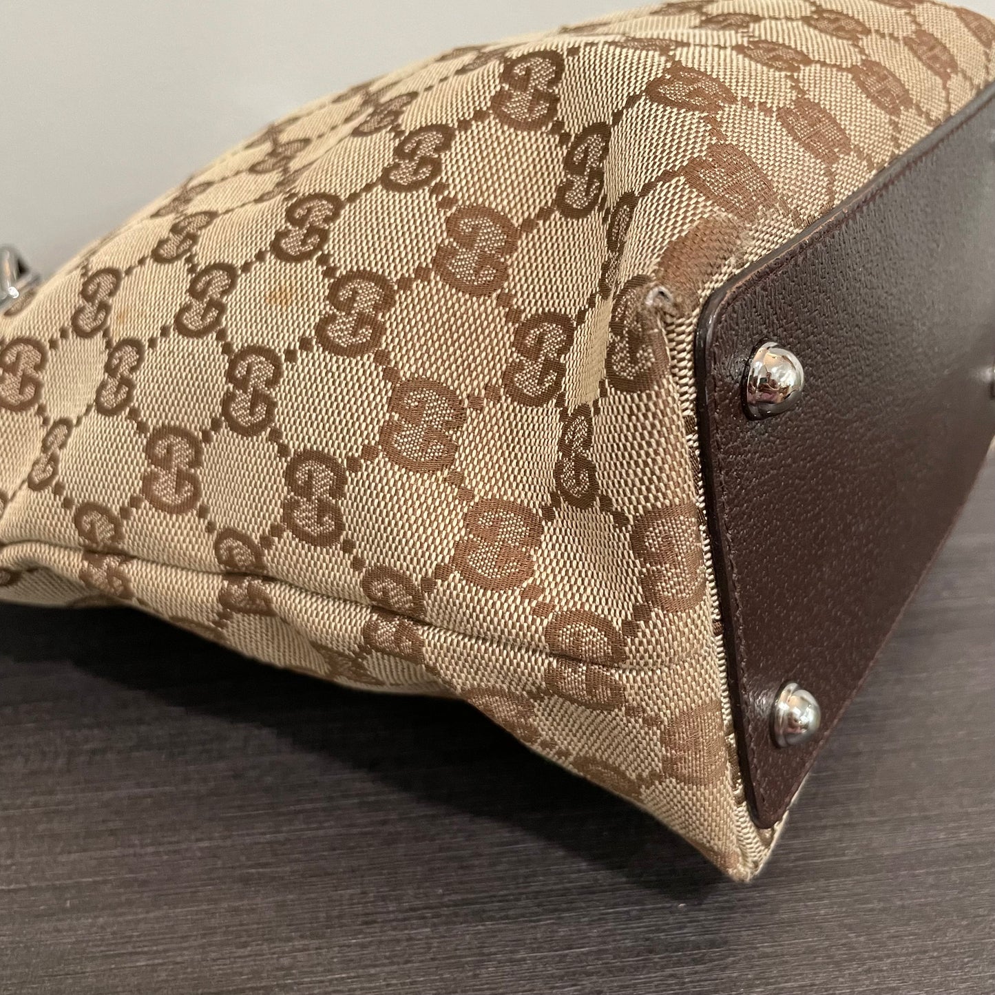 SOLD! Gucci GG Canvas Tote