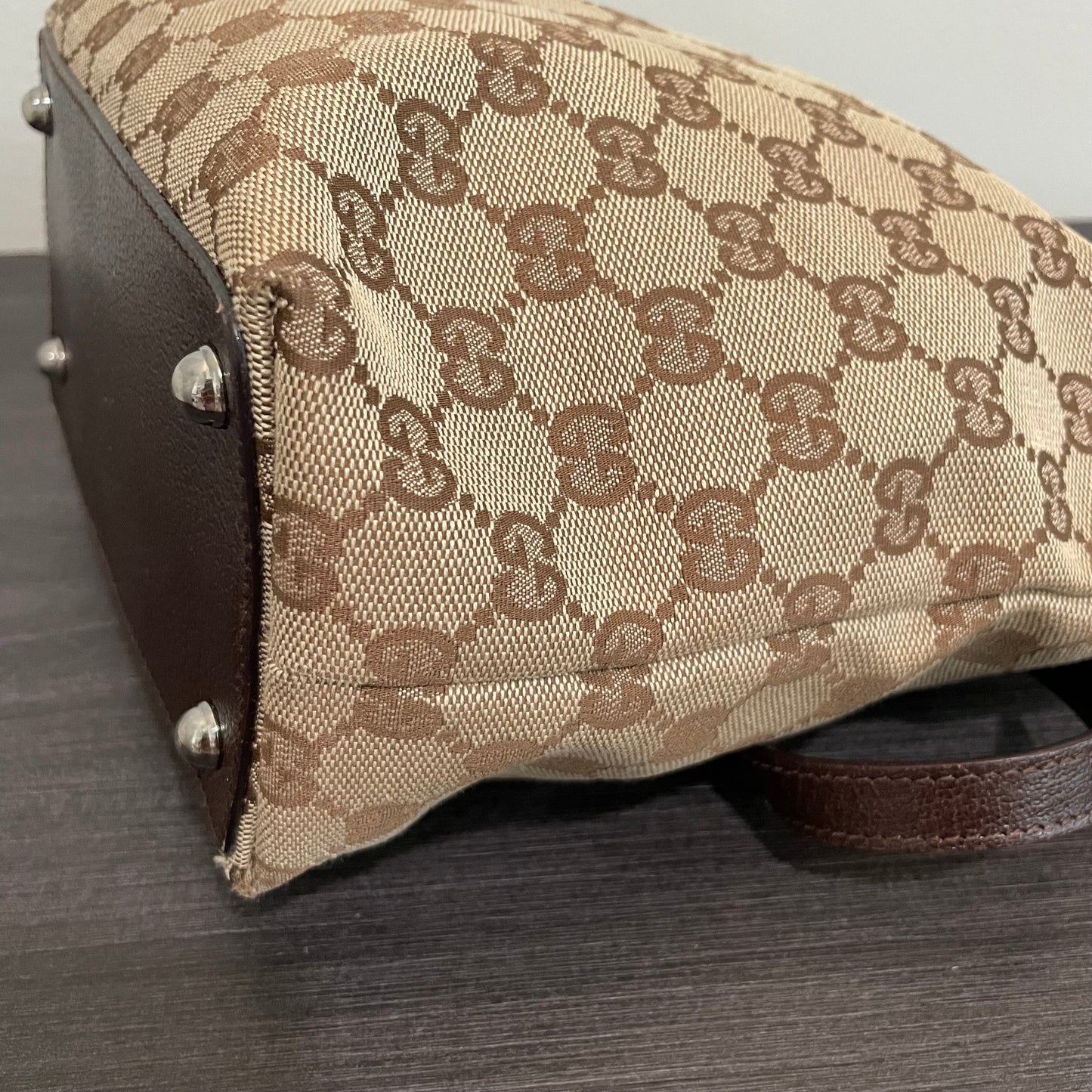 SOLD! Gucci GG Canvas Tote
