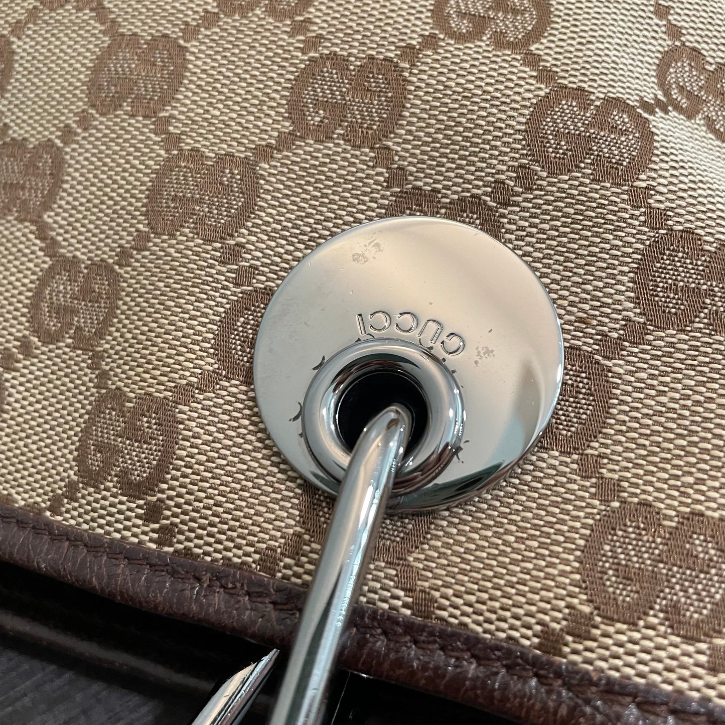 SOLD! Gucci GG Canvas Tote