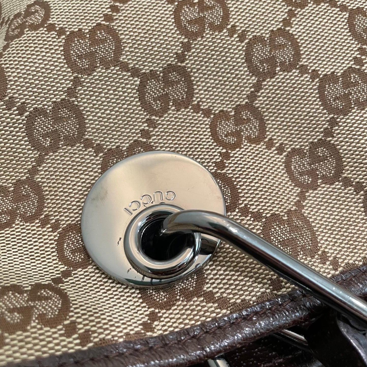 SOLD! Gucci GG Canvas Tote